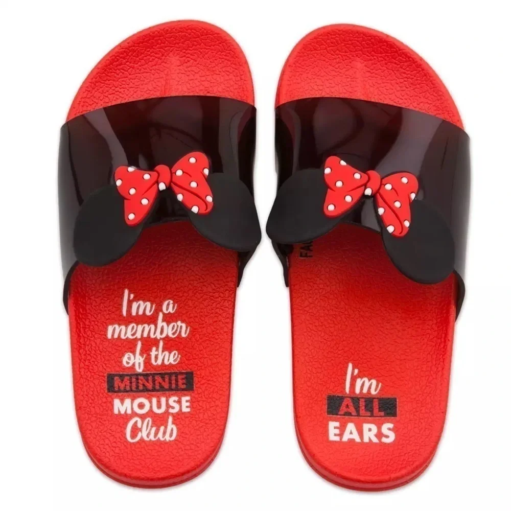 EUC Disney Store Minnie Rocks the Dots Sliders Sz 2/3